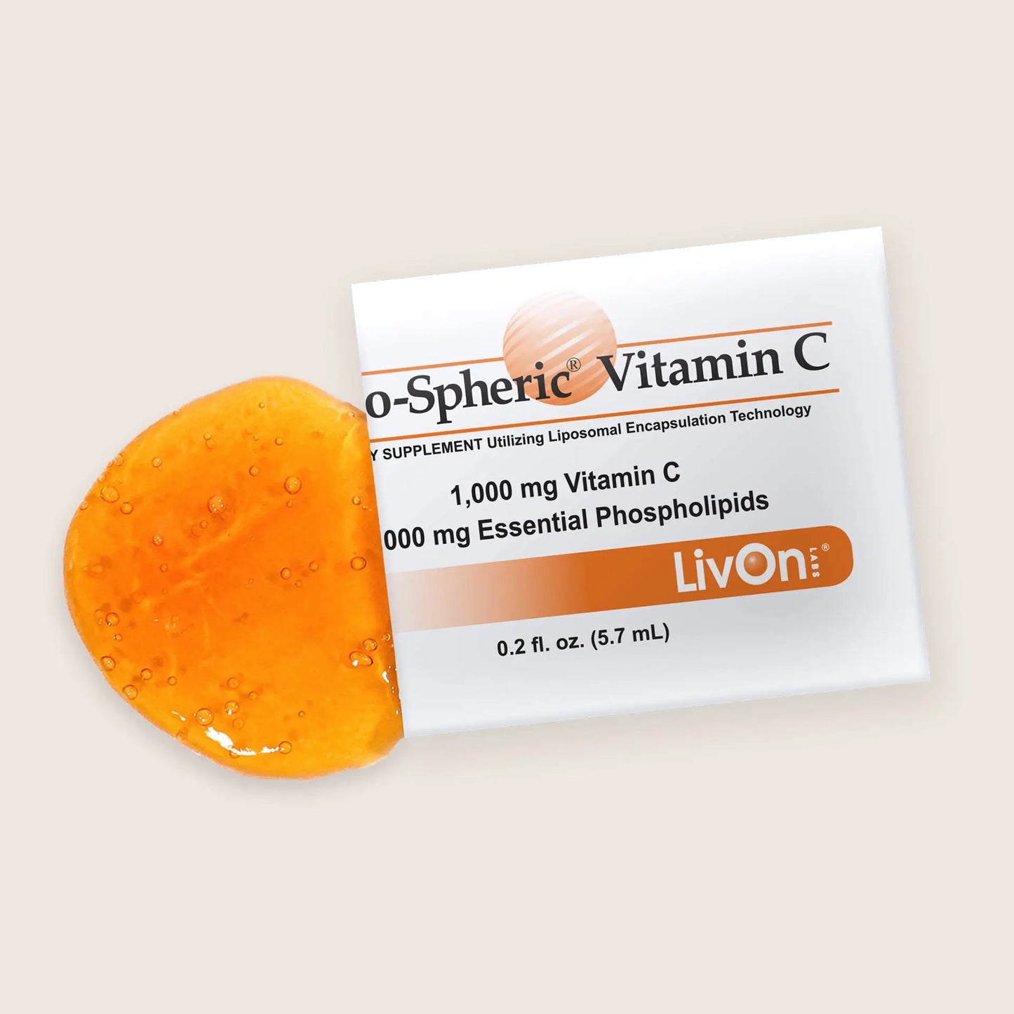Lypo-Spheric® Vitamin C packet leaking goo